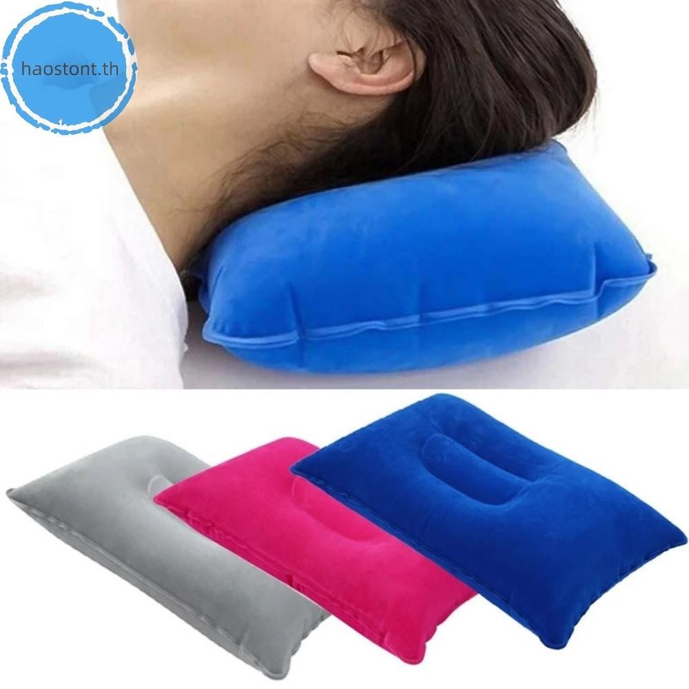 หมอนคอ inflatable ultralight พกพาสะดวก เหมาะสำหรับการแค้มปิ้ง ชายหาด รถยนต์และเครื่องบิน