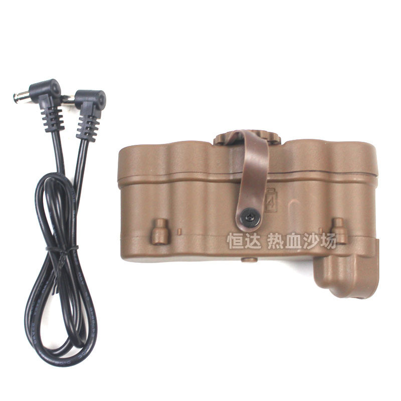 NVG18 Night Vision รุ่นpropsอุปกรณ์เสริมกล่องแบตเตอรี่คอสเพลย์ทหารพัดลมของเล่น