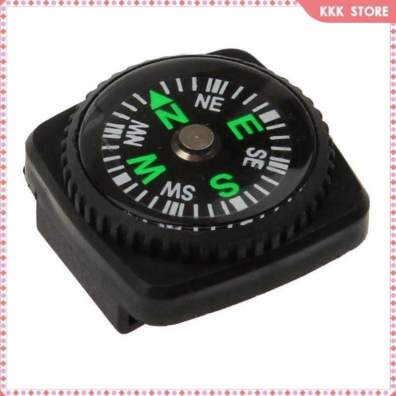 Wishshopefhx สายนาฬิกาความแม่นยาสูงขนาดเล็กสีดานาทางเข็มทิศข้อมือสาหรับตั้งแคมป์เดินป่า