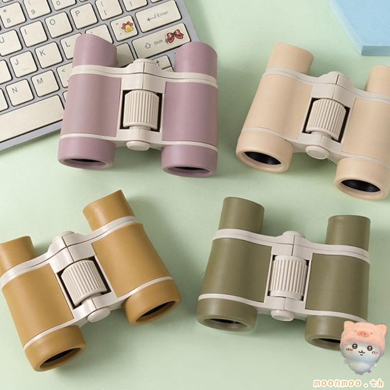 Moon Kids กล้องส่องทางไกล 4x30 พลาสติก สำหรับเด็ก และการแคมป์ปิ้ง