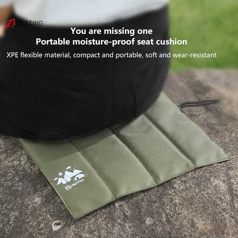 FSTH ปิกนิกกลางแจ้ง Camping Mat Beach MoistureProof เบาะรองนั่งพับได้ป้องกันสกปรกเดินป่าที่นั่ง Pad เสื่อขนาดเล็ก HH