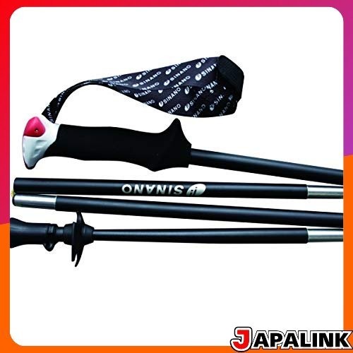 ไม้เท้าวิ่งเทรล Shinano Trail Running Poles 140 สีดำ Trail Running 22140BK 105 Direct from Japan