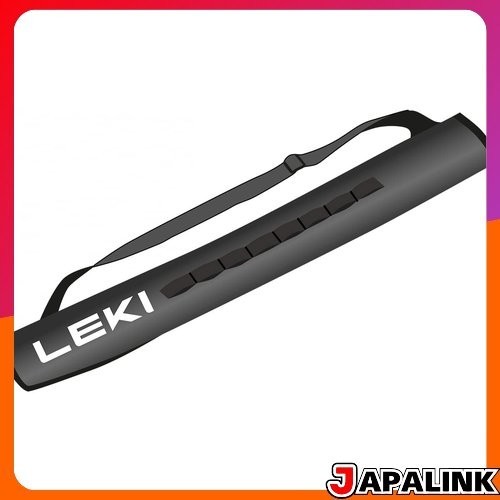 กระเป๋าใส่ไม้เท้าเดินป่า LEKI ขนาด 93 ซม สีดำ 190 ซม 1300460 Direct from Japan