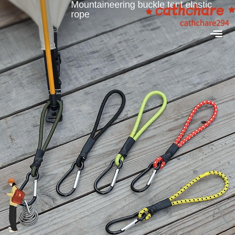 และเชือกลาเท็กซ์เหล็กยืดหยุ่น สำหรับเต็นท์และอุปกรณ์กลางแจ้ง