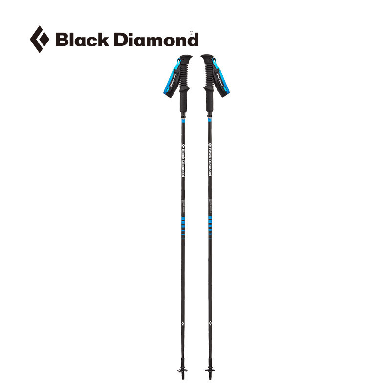 พยัคฆ์ภูเขาดำ BD Carbon ไม้เดินป่าปรับระดับได้แบบพับเก็บได้ เหมาะสำหรับการเดินทางกลางแจ้งและท่องเที่ยว