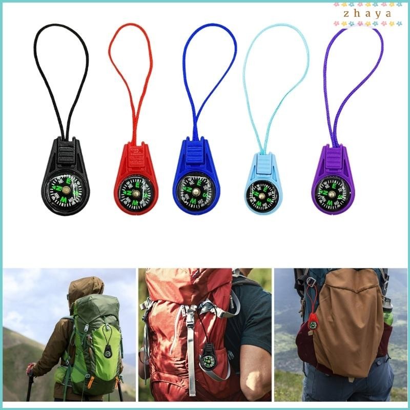 ZHAYA Outdoor Survival Compasses Mountaineering Compasses Pointer Navigation Portable Landyard Compasses สาหรับ Campin