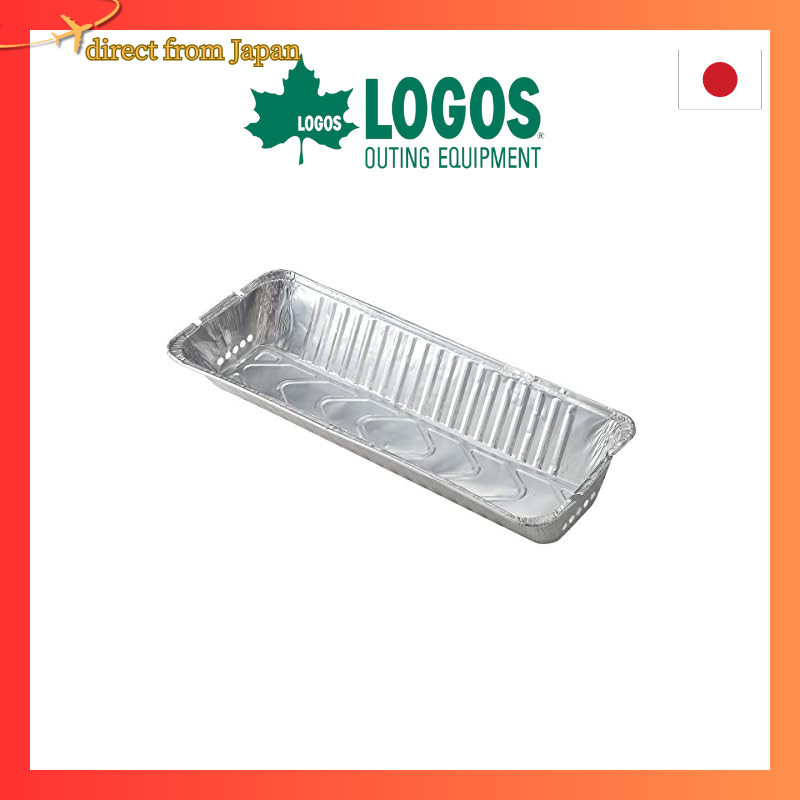 LOGOS BBQ Easy Cleaning Cover L 2pcs 81314110 Silver Keeps Camp Stoves CleanDirect from japan