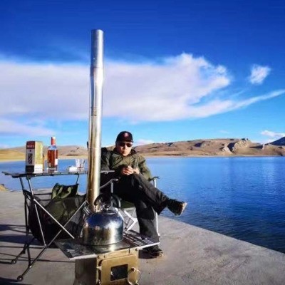 เตาปิกนิกไม้ พกพาได้ สำหรับปิกนิกและตั้งแคมป์กลางแจ้ง