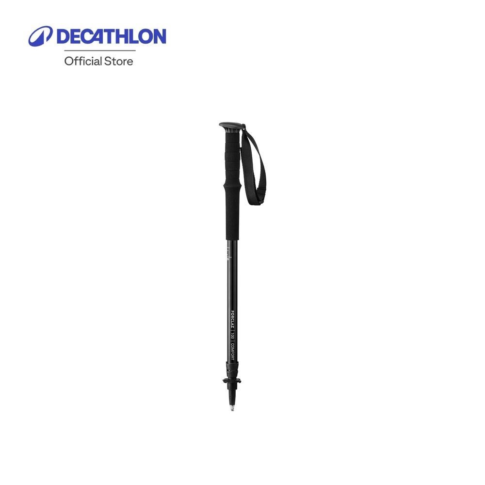 Decathlon 1 Easy Adjust Hiking Pole Mt100 Comfort ไม้เท้าแบบปรับเร็ว Black