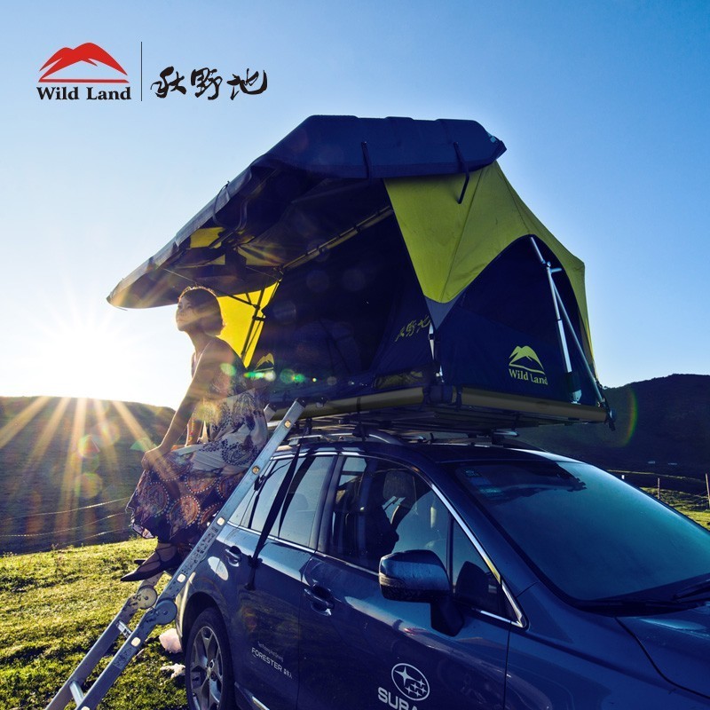 Outdoor Camping อัตโนมัติรถ Hard Shell รีโมทคอนโทรลไร้สายเต็นท์หลังคาฤดูใบไม้ร่วง Wild Noah Seventh Generation Self