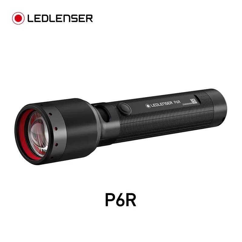 ไฟฉาย LEDLENSER P6R แสงสว่างมากและระยะไกล ใช้งานได้นาน เหมาะสำหรับการใช้งานกลางแจ้งและกรณีฉุกเฉิน