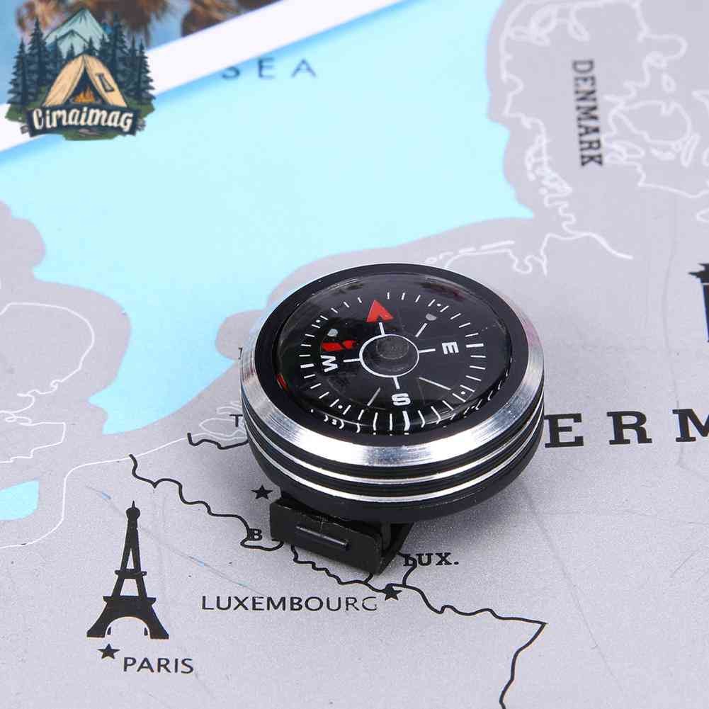 DREAMMALL สายนาฬิกา เข็มทิศ ปุ่ม สาหรับสร้อยข้อมือ พาราคอร์ด เดินป่า ตั้งแคมป์กลางแจ้ง