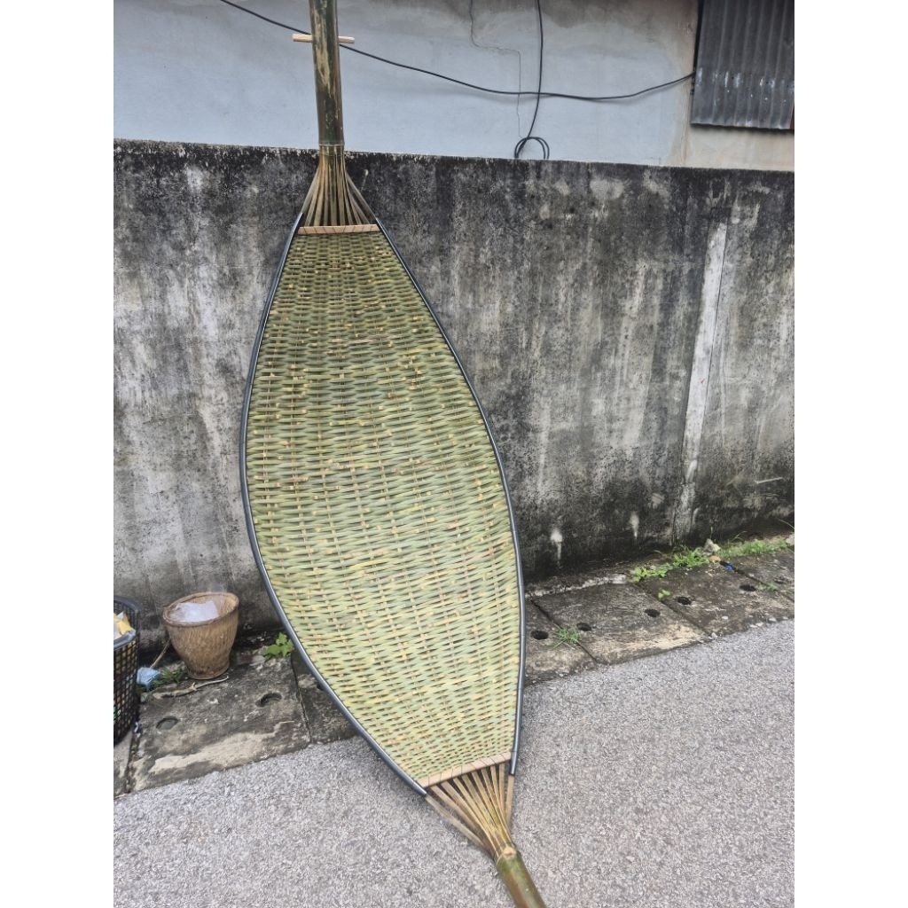 เปลเรือ เปลไม้ไผ่สาน ขนาดยาว250เมตร กว้างตรงกลางเปล80เซน