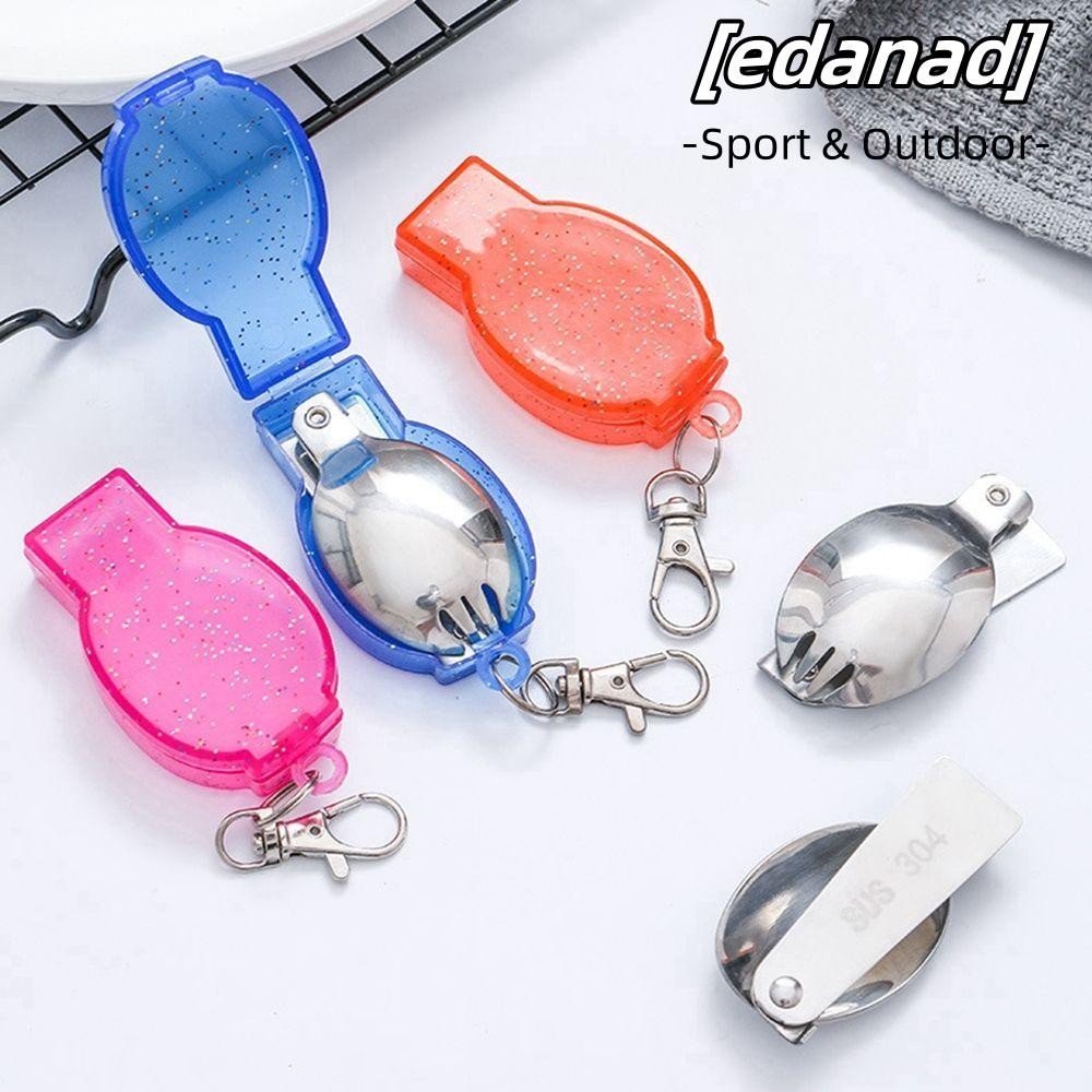EDANAD ชุดช้อนส้อมพกพา เหมาะสำหรับปิกนิกและใช้งานกลางแจ้ง