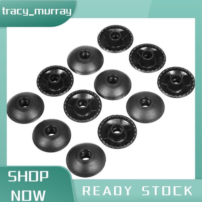 tracymurray 12pcs ปลายไม้เดินป่าและเดินทาง สำหรับ Trekking Pole และ Walking Stick