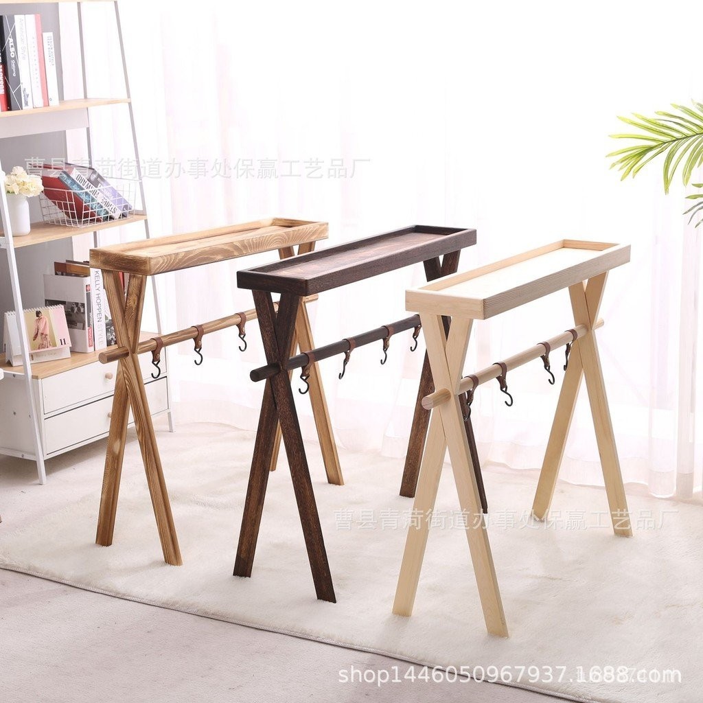 ชั้นวางบาร์บีคิวและปิกนิกกลางแจ้งจากไม้เนื้อแข็ง ออกแบบมาอย่างสวยงามและสะดวกในการใช้งาน