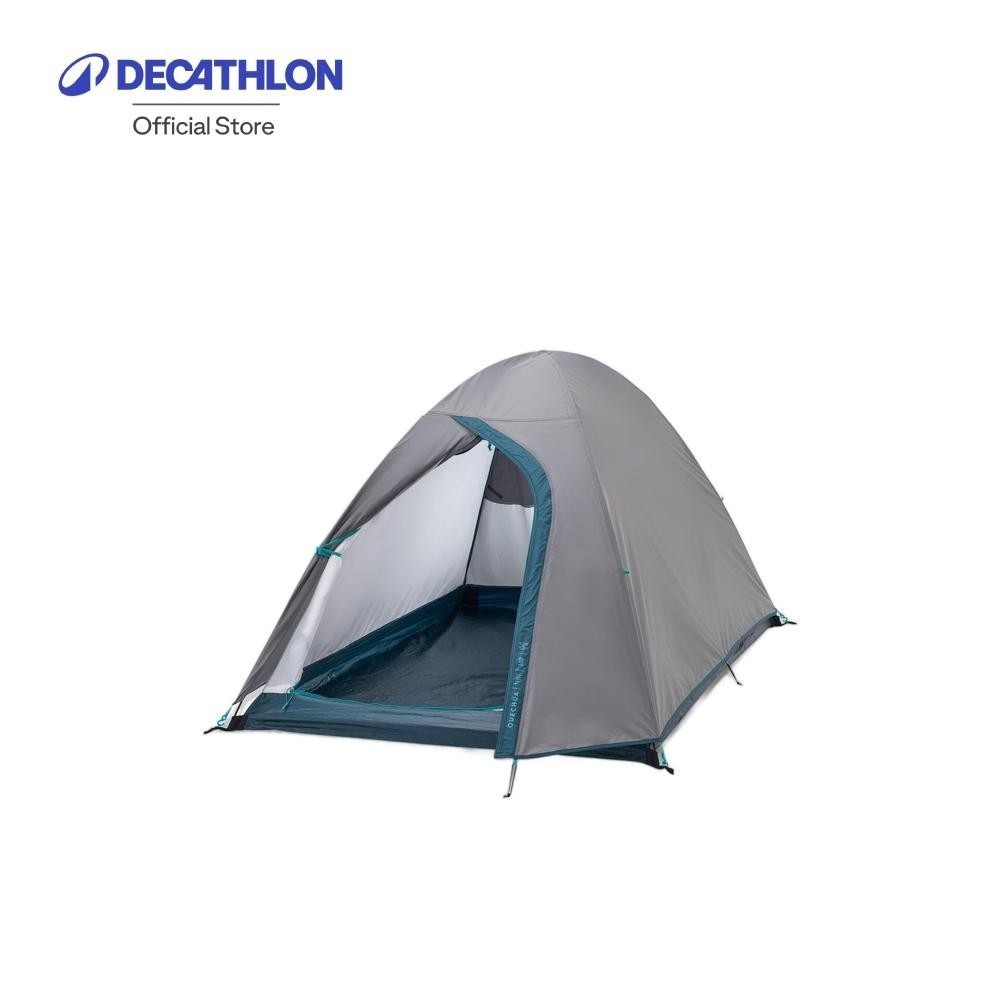 Decathlon Tent 2 Man  Mh100 เต็นท์ตั้งแคมป์ รุ่น MH100 สำหรับ 2 คน  Grey