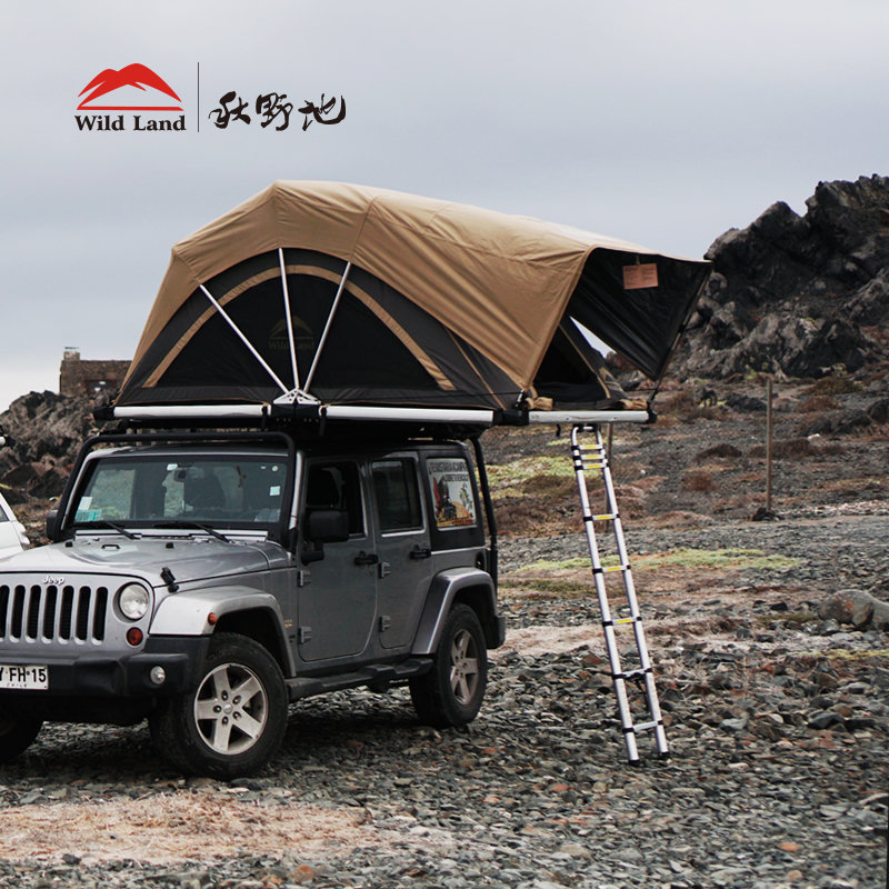 Land Patrol เต็นท์หลังคาพับกลางแจ้งขับรถด้วยตนเองรถ Camping กันฝนรถกระบะด้านหลังเสื้อคลุม Dedic