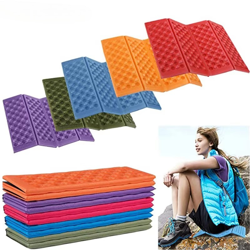 Camping Foam Pad โฟมกันน้าที่นั่งสาหรับปิกนิกเดินป่า Backpacking Mountaineering Trekking Stadium Bleachers กลางแจ้ง
