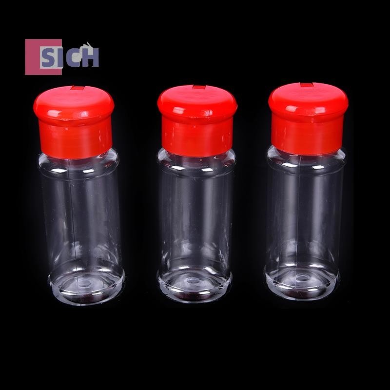 Sich 3 ชิ้นขวดเครื่องเทศกลางแจ้ง Jar เกลือกล่องปรุงรสอุปกรณ์ตั้งแคมป์แบบพกพาใหม่