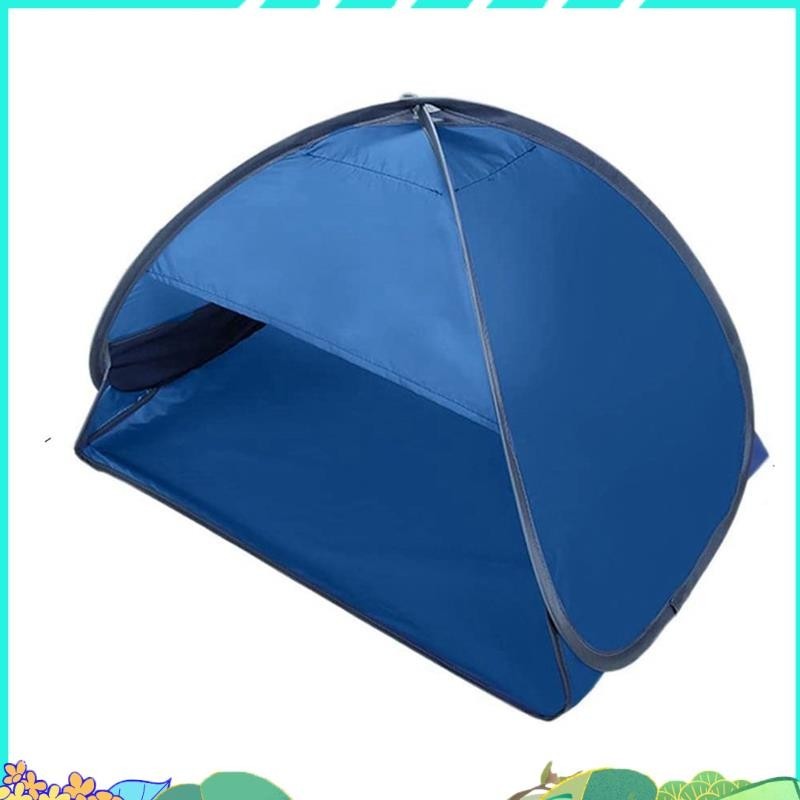 สัตว์เลี้ยงขนาดเล็กที่พักพิงดวงอาทิตย์ชายหาดเต็นท์กันน้าแบบพกพาเปิดอัตโนมัติสาหรับชายหาดหญ้าในร่มตั้งแคมป์กลางแ