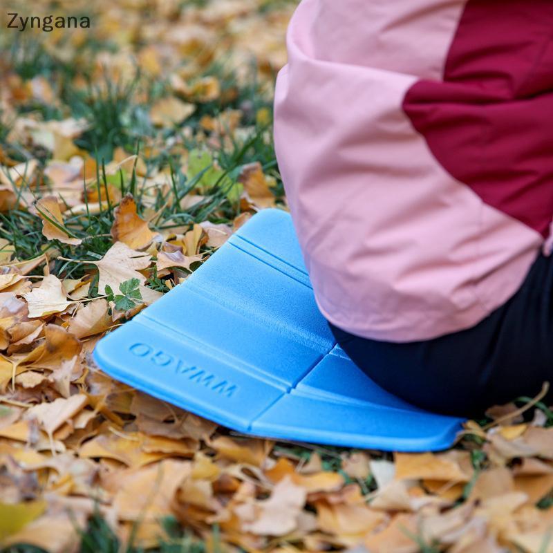Zyngana โฟม XPE เบาะพับชายหาด Camping แบบพกพา Moisture Proof Mats กลางแจ้งแบบพกพากันน้าแผ่นปิคนิคขนาดเล็ก 10 สี TH