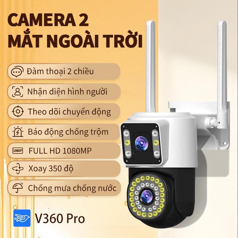 V360Pro กล้อง Wifi กล้องส่องทางไกลกลางแจ้ง  การหมุน 355   พูดคุย 2 ทาง การมองเห็นได้ในเวลากลางคืนสี มาตรฐานกันน้า IP66  รับประกัน 1 ปี1
