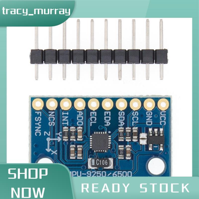 โมดูลเซ็นเซอร์ MPU9250 แบบ 9 แกน สื่อสารได้ด้วย SPI มีทั้ง Gyroscope และ Accelerometer สามแกน