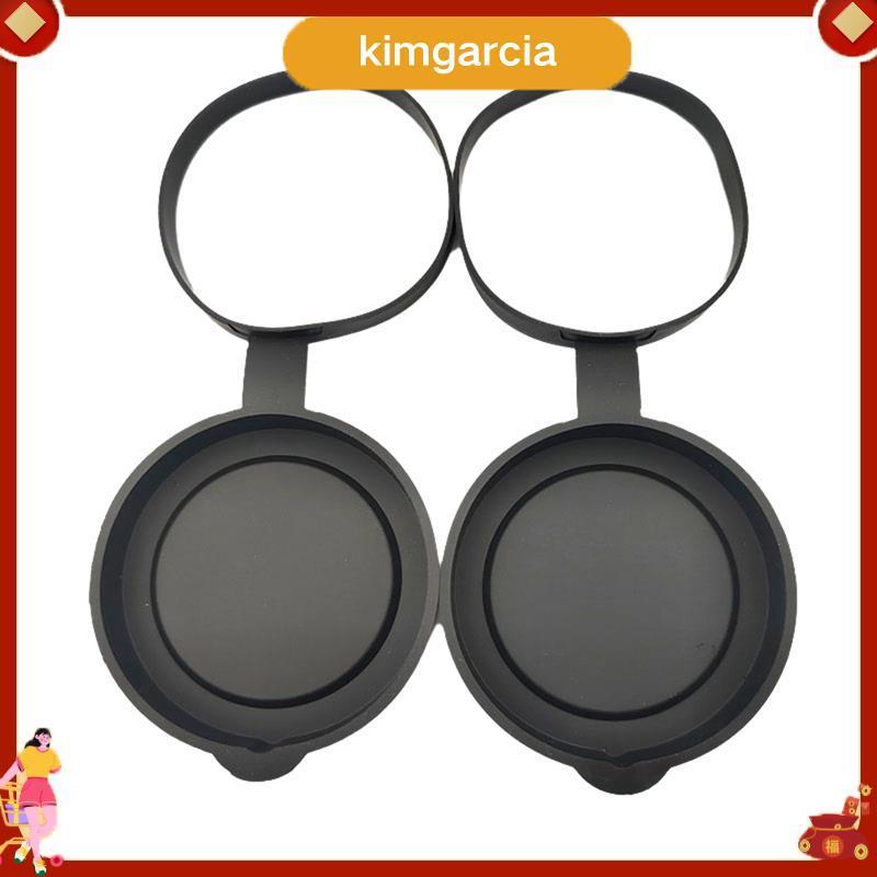 kimgarcia กล้องส่องทางไกล 2 ชิ้น ป้องกันยาง กับเลนส์หมวก ขนาด 6163 มม