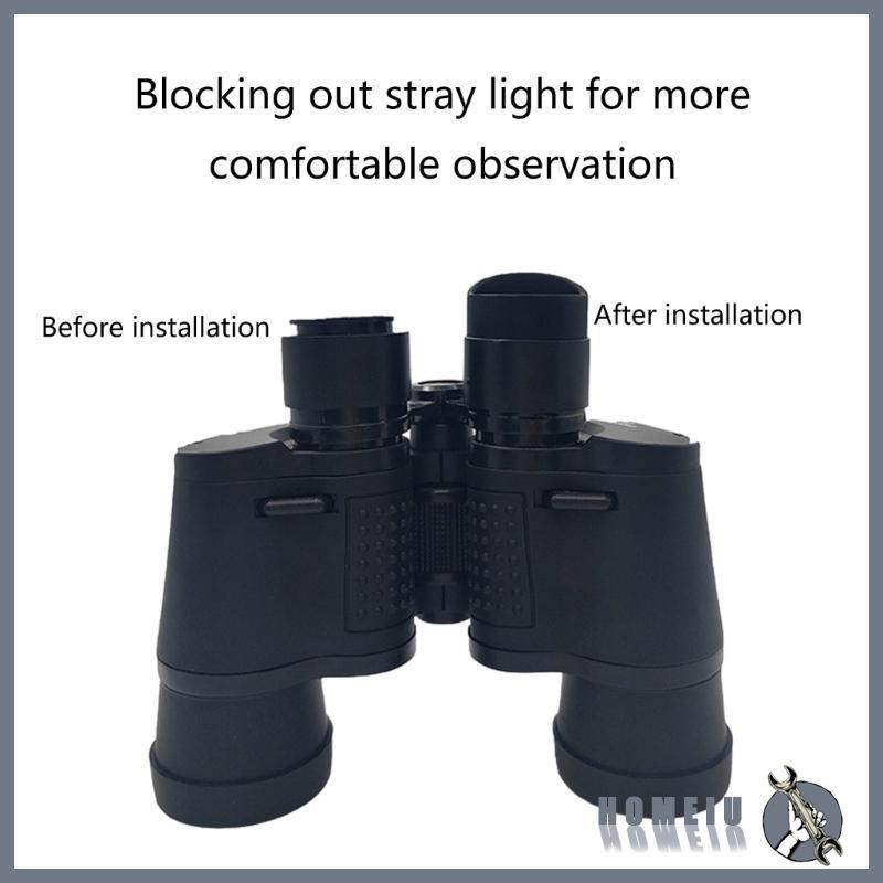 HOMEIU ยางช่องมองภาพป้องกันสำหรับกล้องจุลทรรศน์