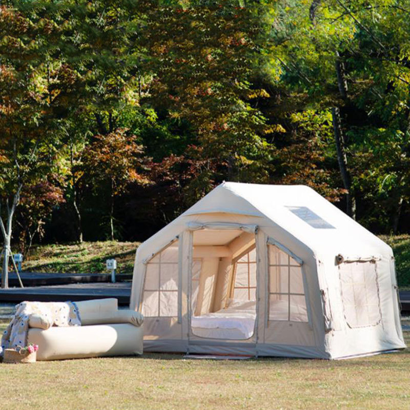 F โรงงานขายตรง Xintu เต็นท์เป่าลม One Room One Room Outdoor Camping Group Construction เต็นท์อัตโนมัติฟรีการก่อสร้าง Camping Inflatable House