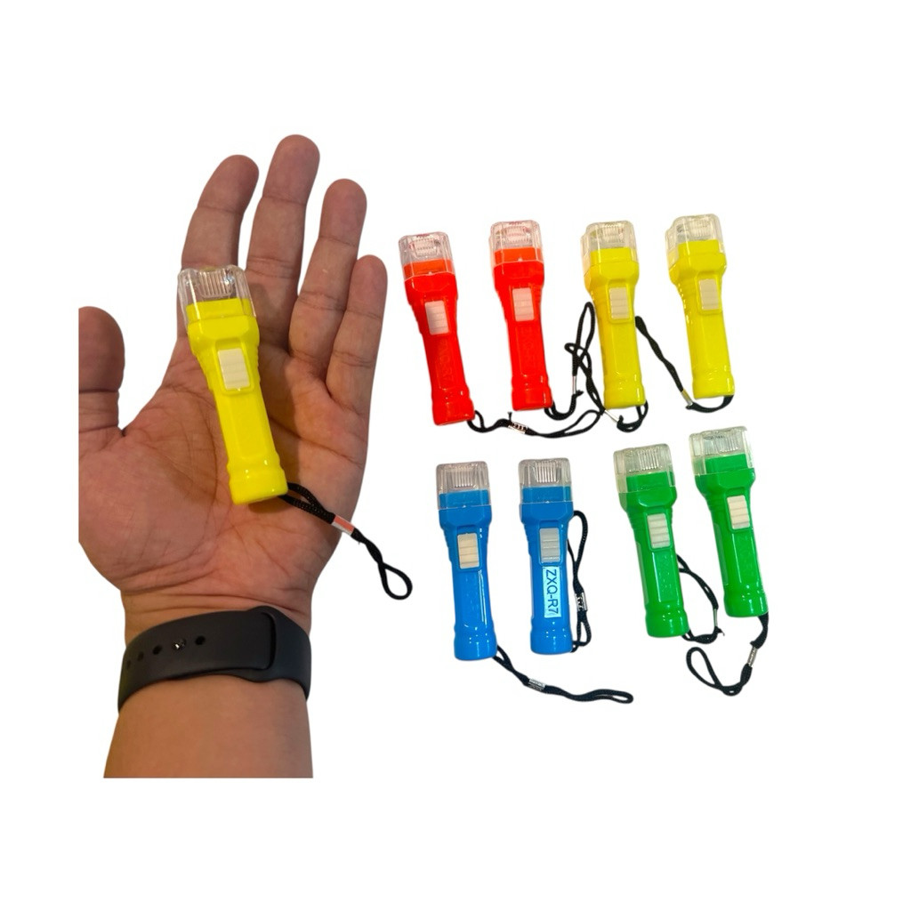 พร้อมส่ง ไฟฉายจิ๋วLEDพกพา ไฟฉายมินิแบบคล้องเชือก พร้อมแบตในตัว ไฟส่องสว่างจนแสบตาแว๊บๆ