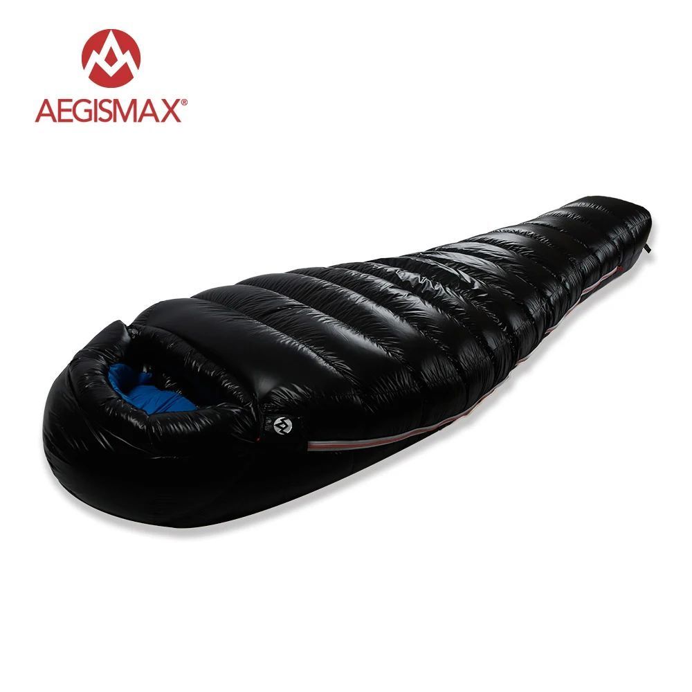 AEGISMAX G1G5 Series 800FP Goose Down Sleeping Bag Ultralight Outdoor Camping Hiking Sleeping Bag สาหรับผู้ชายและผู้หญิง