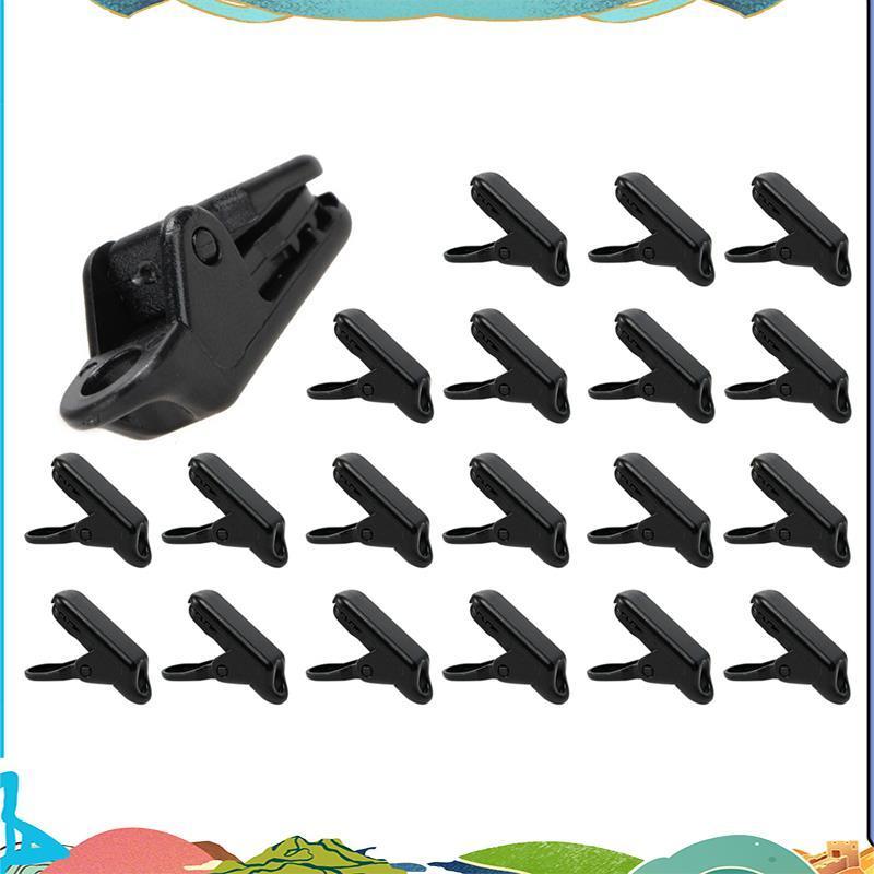 เครื่องมือเสริมสำหรับเต็นท์กลางแจ้ง เข็มขัดยึดและคลิปยึดหลังคา ทนทานต่อน้ำ