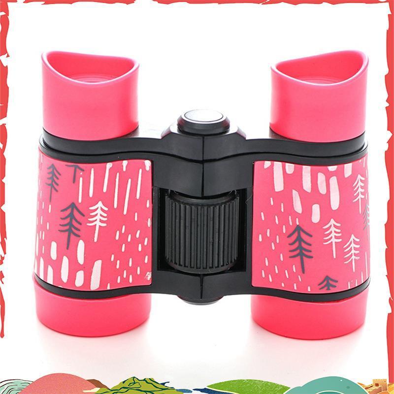 กล้องโทรทรรศน์เด็ก 4×30 พร้อมฝาครอบยางป้องกันการลื่น ของขวัญยอดนิยมสำหรับเด็กที่ชอบสำรวจกลางแจ้ง