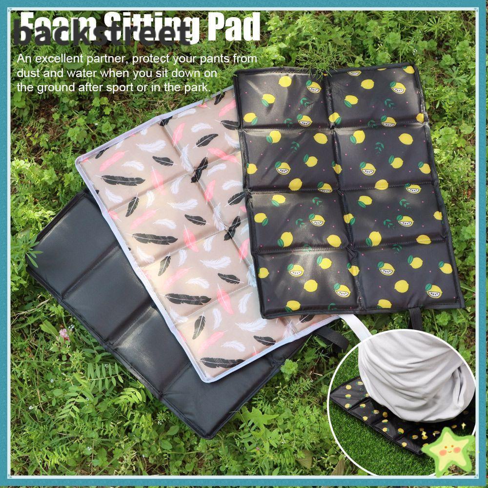 BACKSTAGEREETDV Folding Camping Mat Cloth Portable Home Cushion Foam Sit Pad