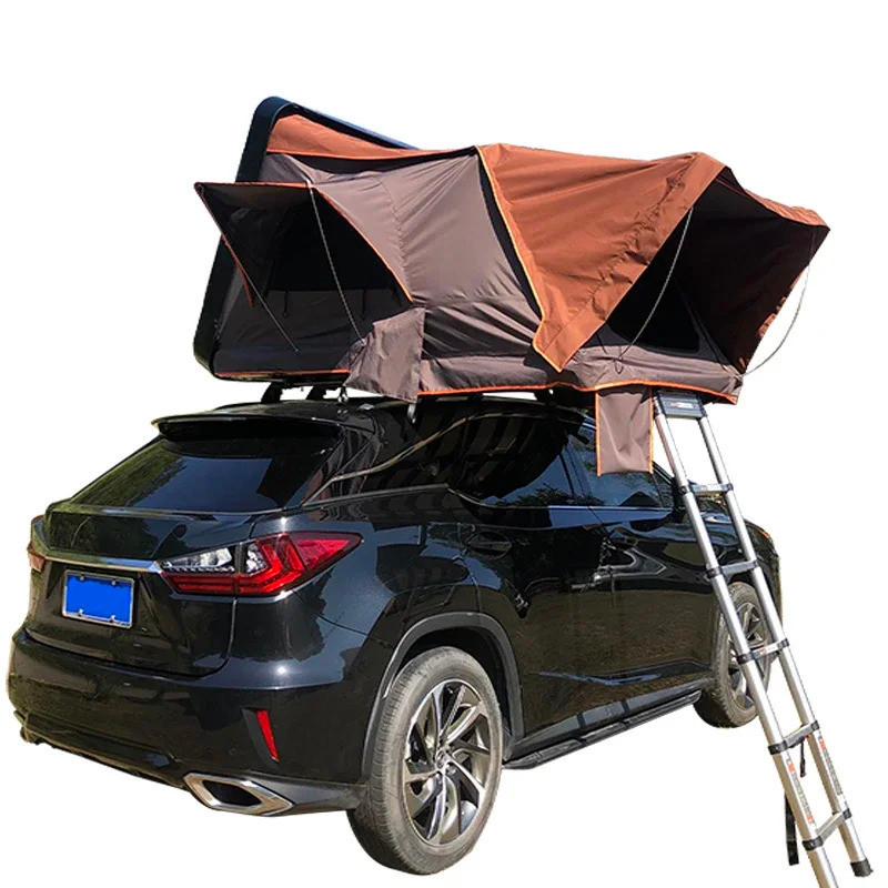 ที่กาหนดเองกลางแจ้งฮาร์ดเชลล์หลังคาเต็นท์4×4รถบรรทุกตั้งแคมป์หลังคารถด้านบนเต็นท์