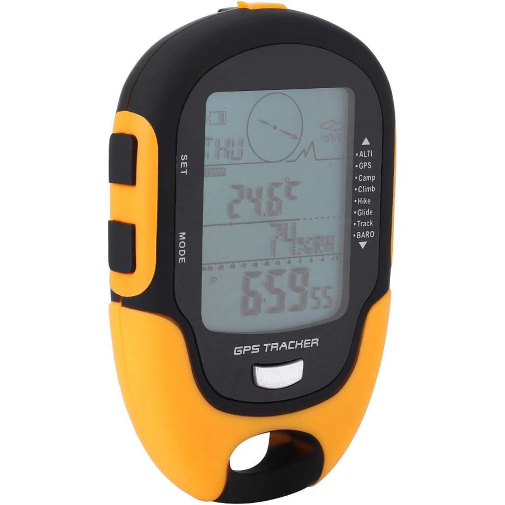 เครื่องวัดบารอมิเตอร์และเข็มทิศดิจิตอล กับฟังก์ชันพยากรณ์อากาศ GPS การนำทาง มีช่องเชื่อมต่อUSBสำหรับการชาร์จแบตเตอรี่