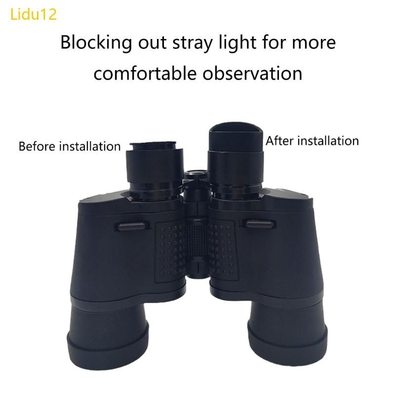 Lidu12 ยางป้องกันแสงสำหรับกล้อง ส่องทางไกลและจุลทรรศน์ เส้นผ่านศูนย์กลาง 2837 มม