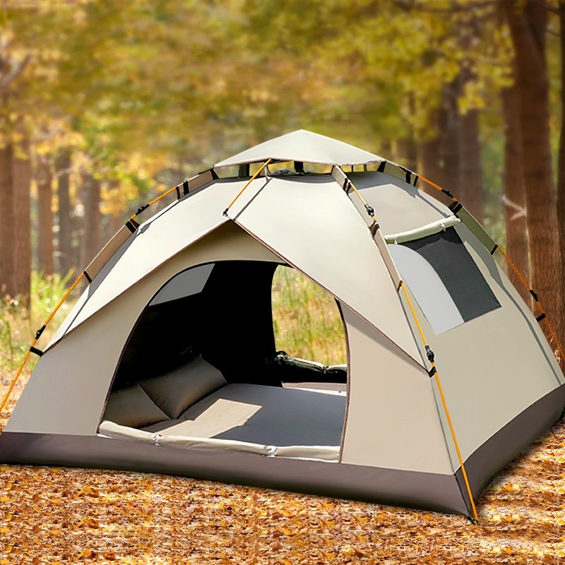 MEIYIJIA เต็นท์นอน ใช้สำหรับเดินป่าหรือสนาม สำหรับ 34 คน เต้นท์แคมปิ้ง