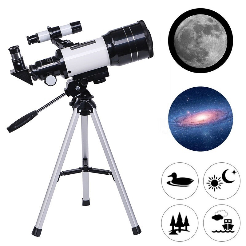 เยอรมนีนำเข้า F30070 กล้องโทรทรรศน์ดาราศาสตร์ 150X กล้องส่องทางไกล Monocular ซูม HD สำหรับเด็กของขวัญ