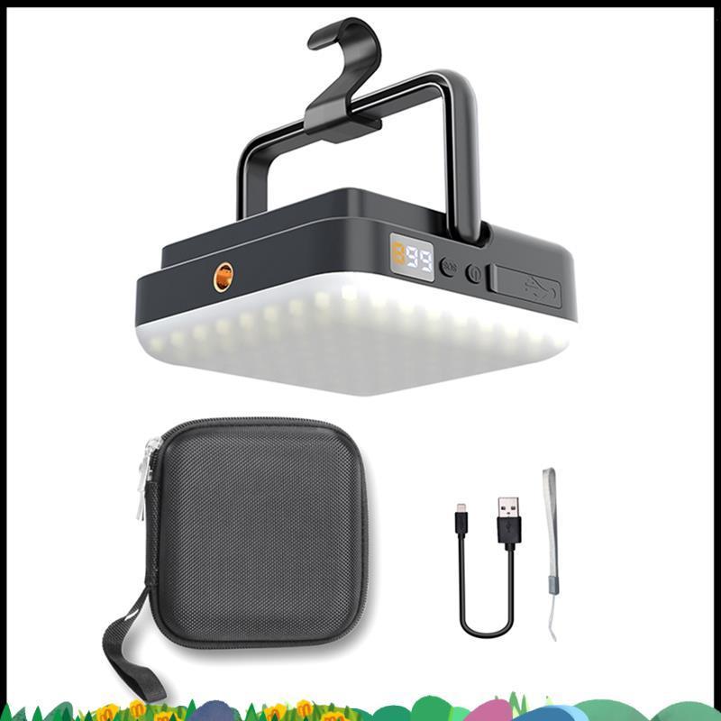 โคมไฟตั้งแคมป์ สุด ๆ นา แบบชาร์จไฟได้ 1000อืม 13500มะห์ ไฟเต็นท์กันน้าแบบพกพาสาหรับไฟดับฉุกเฉินเดินป่า