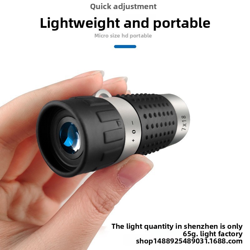 สไตล์ใหม่พร้อม Cross Coordinate Rangefinder 7×18 มม Monocular High Power High Definition Sight
