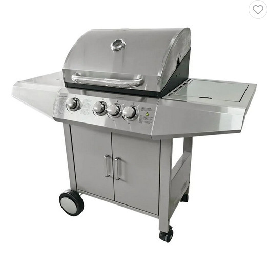 เตา BBQ แก๊ส 3 หัว และเตาด้านข้าง SPRING NOVAGRILL DELUXE