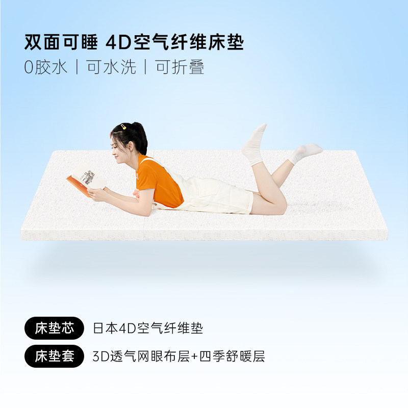 โพคาเลน แผ่นรองนอนพับได้ สำหรับหอพักนักเรียน และใช้งานบนเสื่อทาทามิหรือเสื่อน้ำยางแบบพกพา