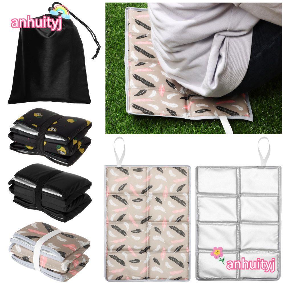 ANHUITYJ ที่นั่งปิกนิกพกพาสะดวก สำหรับเดินป่า ทำจากโฟมเบาะรองนั่ง