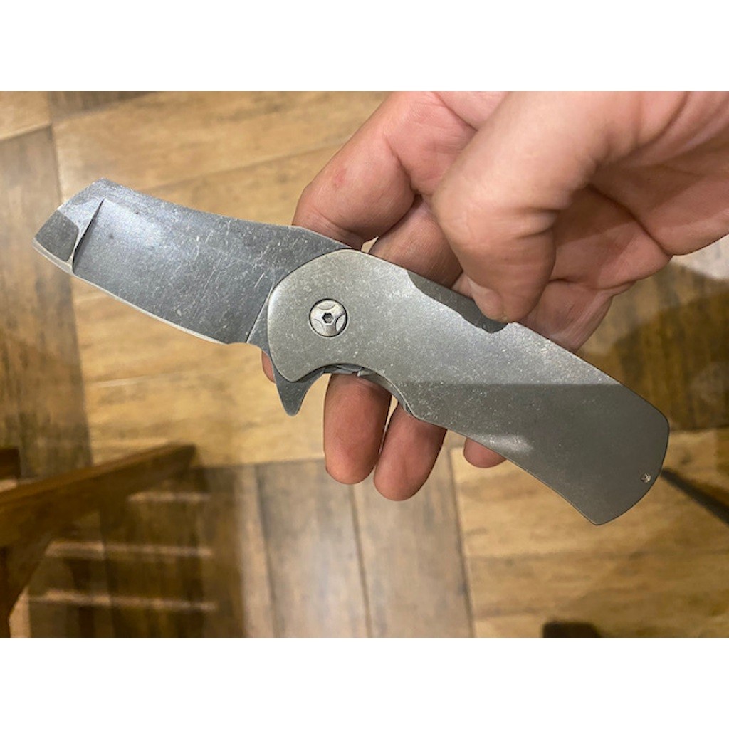 Jik knife folder มีดพับ Prototype Customer knife จาก USA
