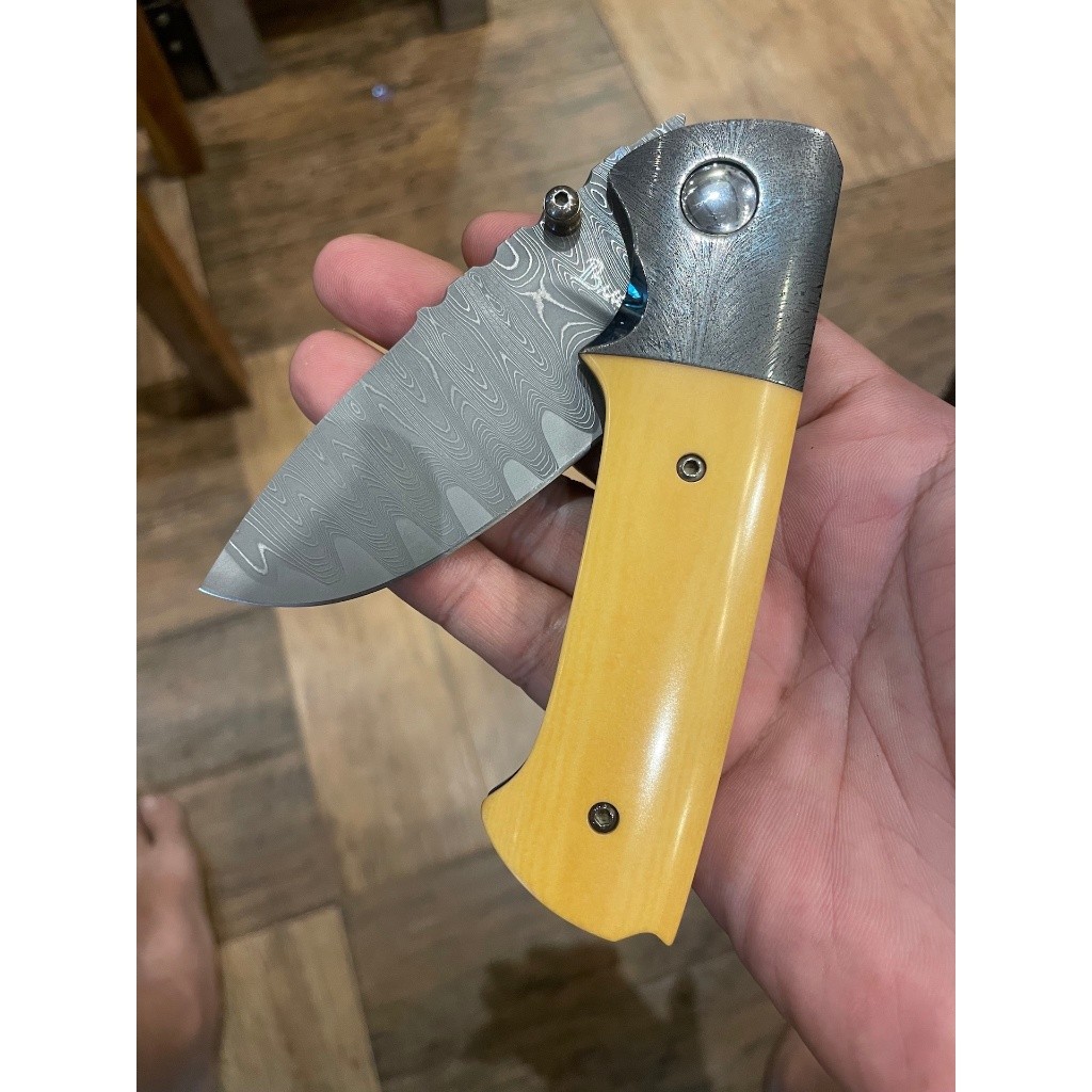 Custom folder knife Denis Budak Croatia มีดพับของ Denis Budak