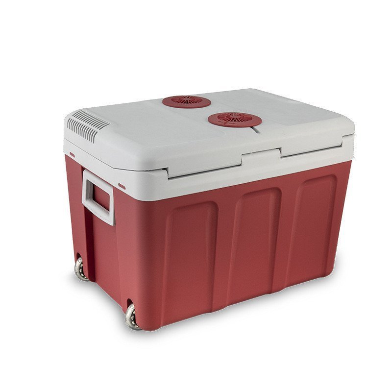 ฉนวนกันความร้อนกล่องตู้เย็นความจุขนาดใหญ่กลางแจ้งแบบพกพาตั้งแคมป์รถปิกนิกตู้เย็นแบบพกพา แท็กซี่