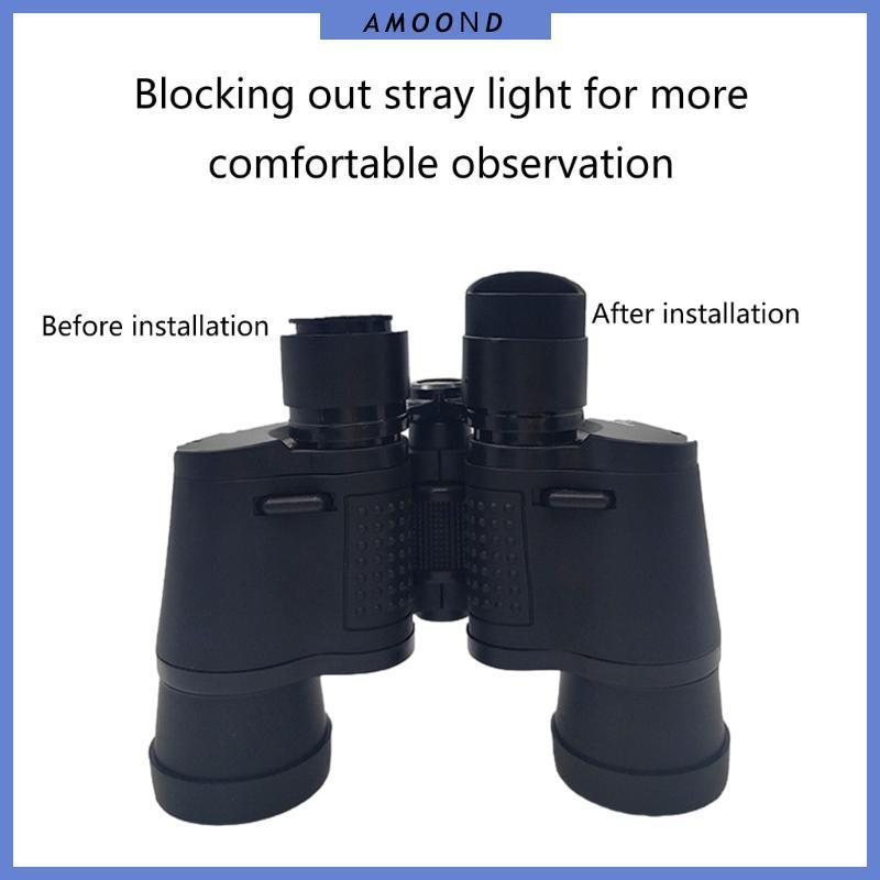 AMOOND 2837 มม ยางสำหรับครอบตาและป้องกันตาของกล้องจุลทรรศน์